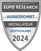 EUPD Research: Ausgezeichneter Installateur Deutschland 2024