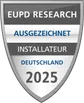 EUPD Research: Ausgezeichneter Installateur Deutschland 2025